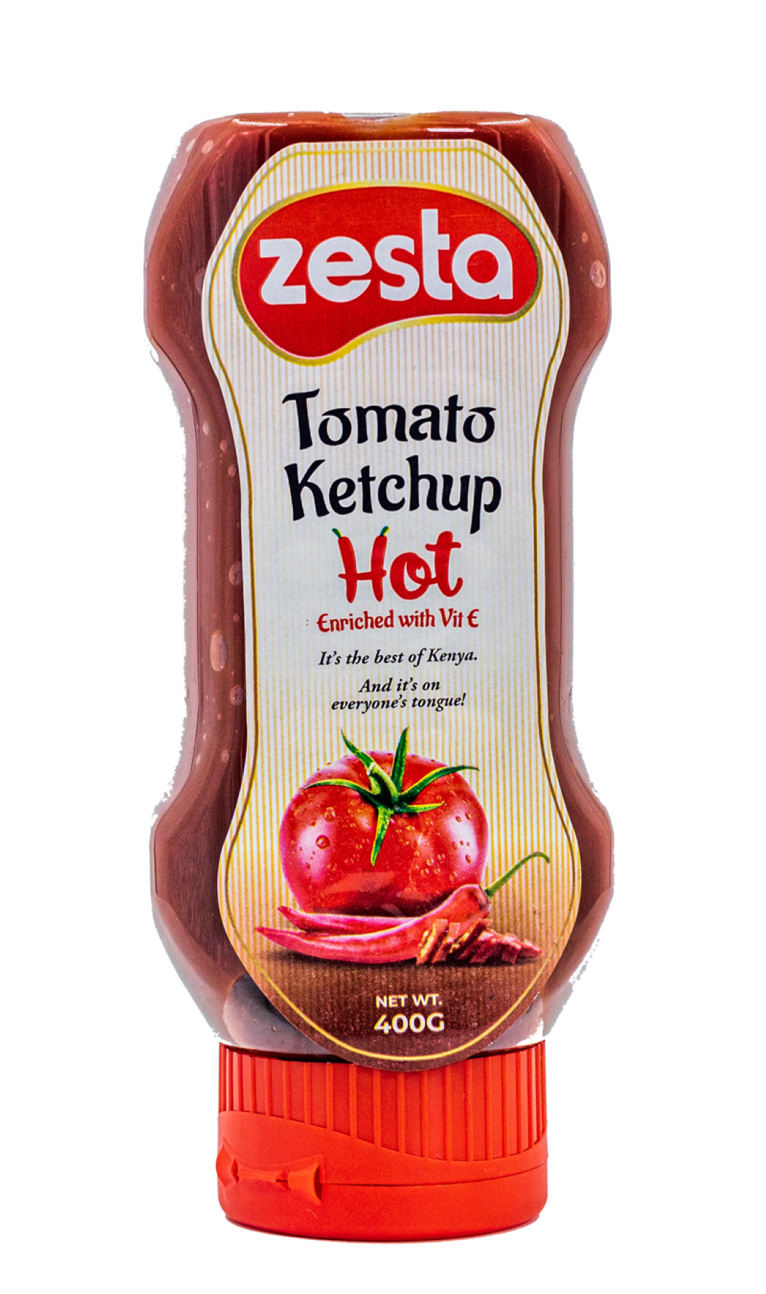 ZESTA TOMATO KETCHUP HOT 400G